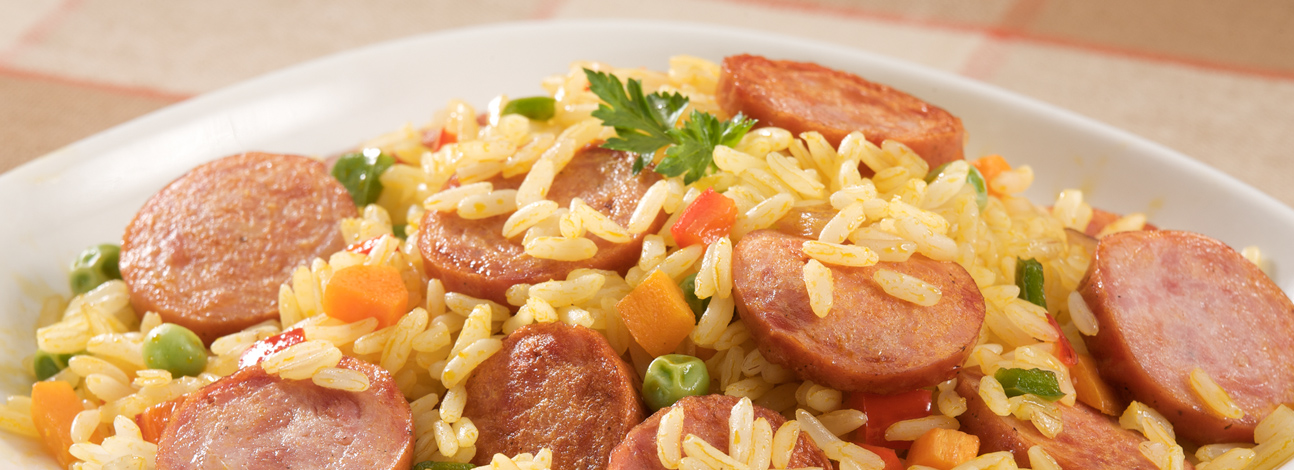 Arroz con chorizo