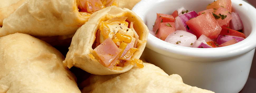 Empanadas de jamón con queso